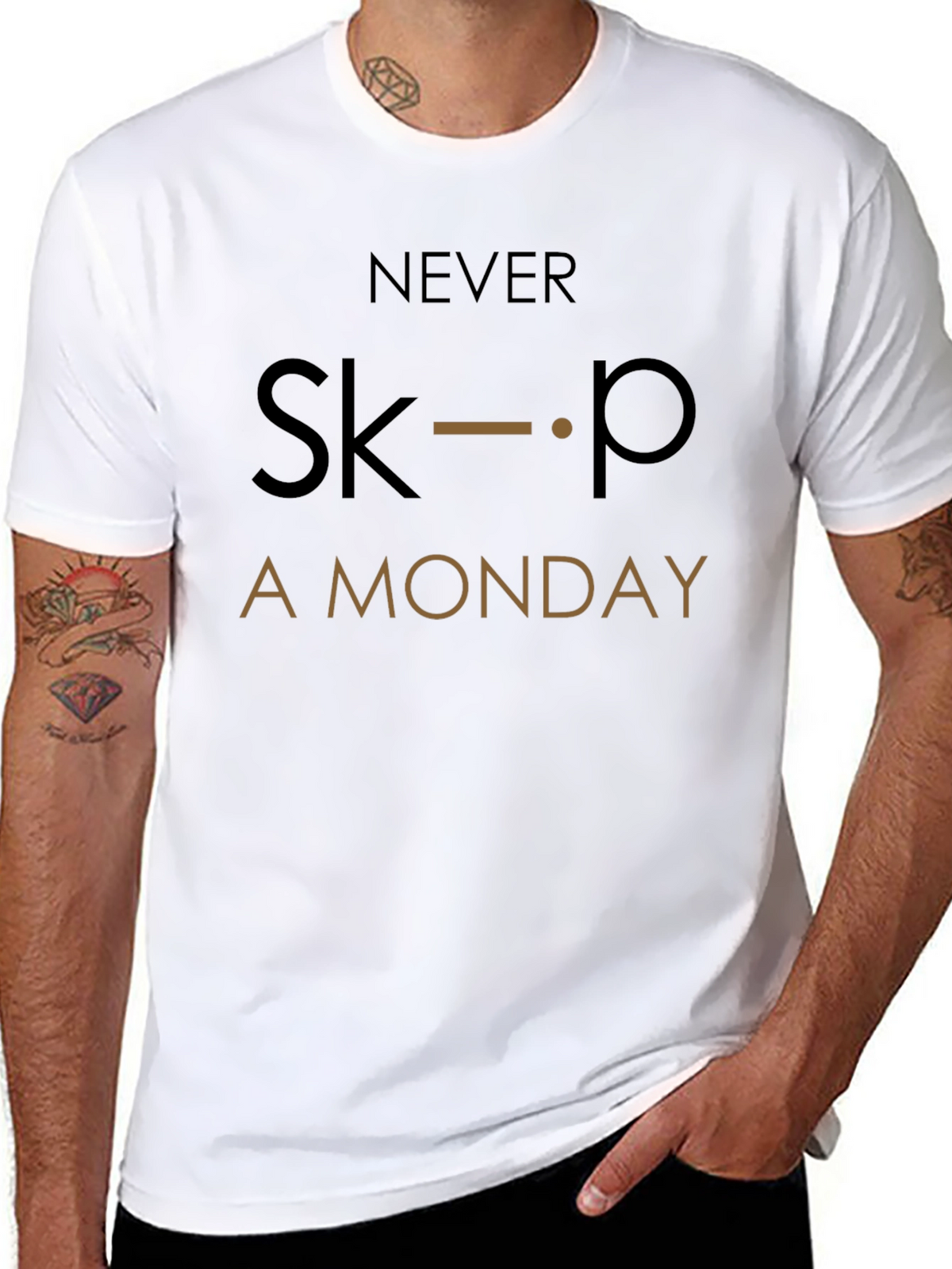 Never Skip A Monday T-Shirt