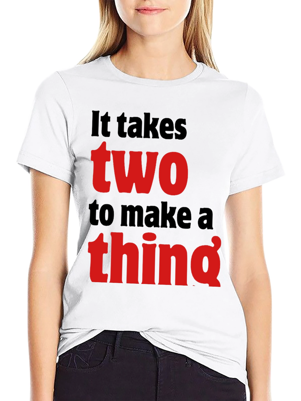 It Takes Two T-Shirt - Funny Graphic Tee