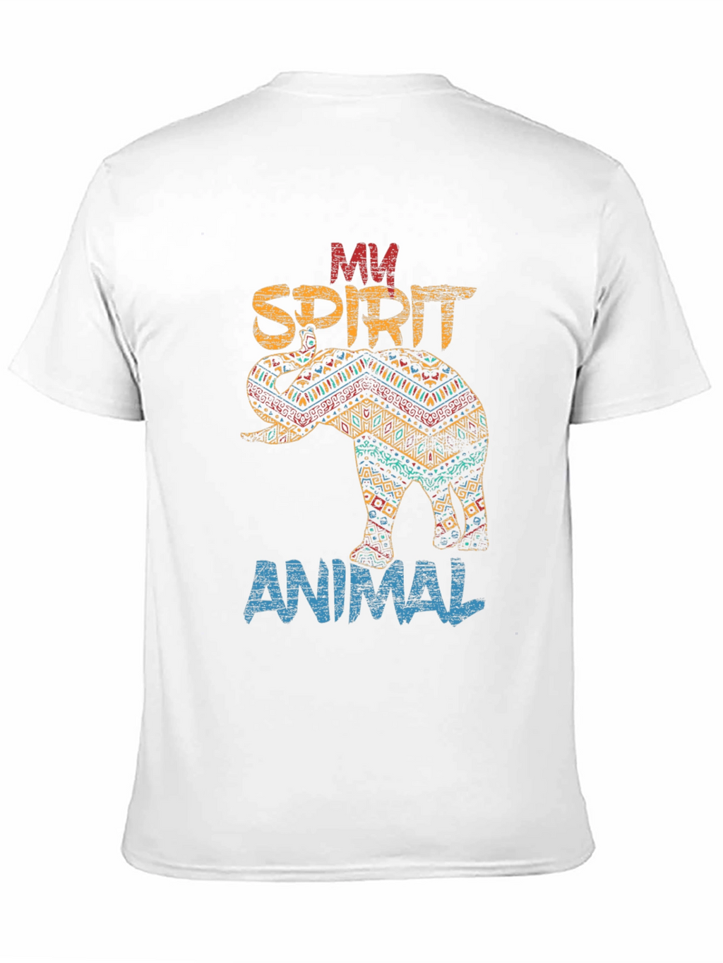 Ethnic Elephant T-Shirt - My Spirit Animal Tee