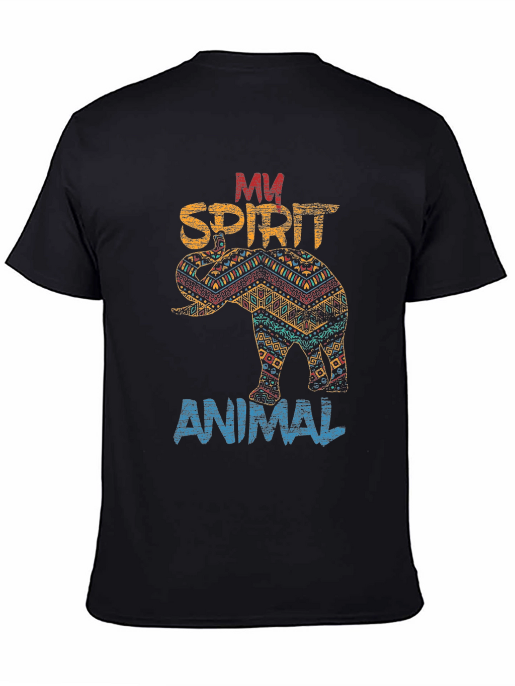 Ethnic Elephant T-Shirt - My Spirit Animal Tee