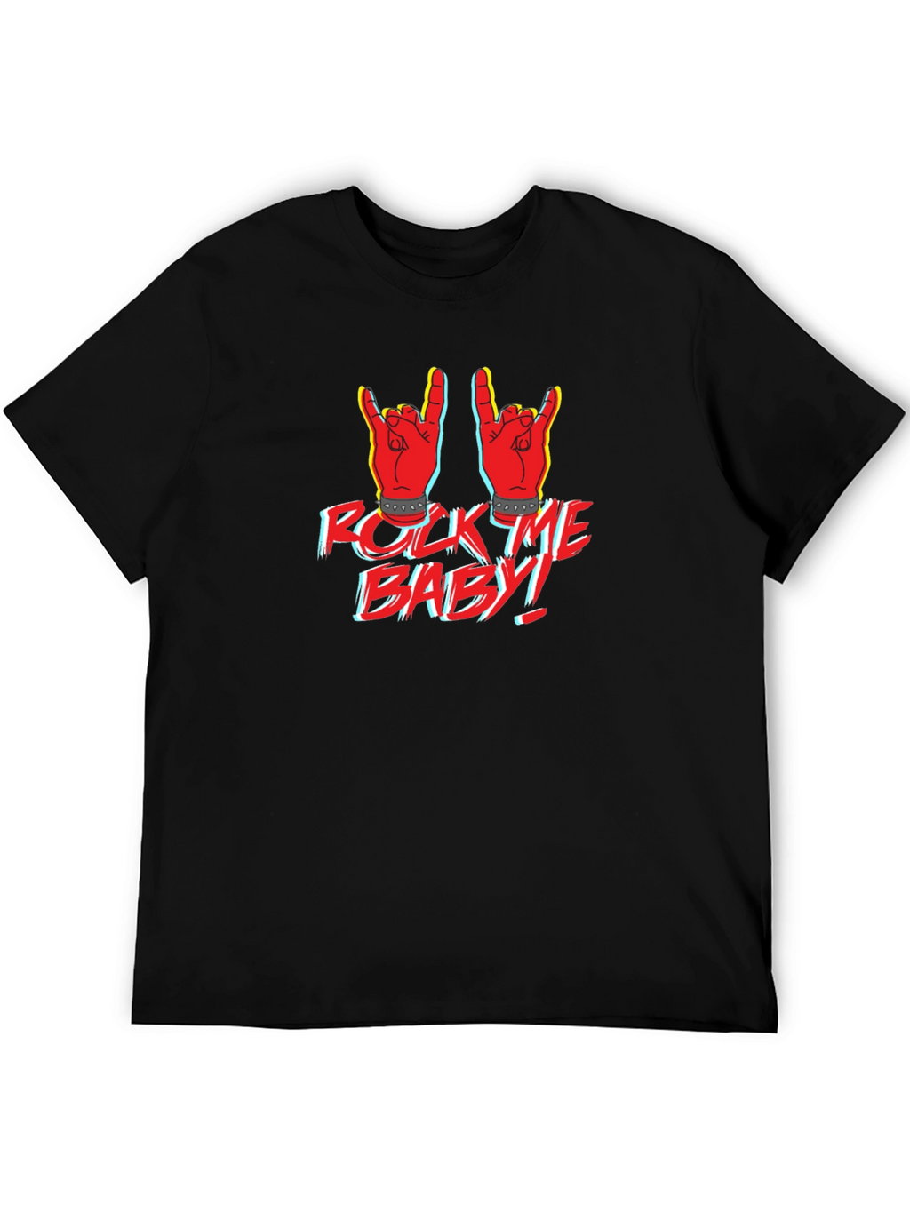 Rock Me Baby Graphic Print T-Shirt
