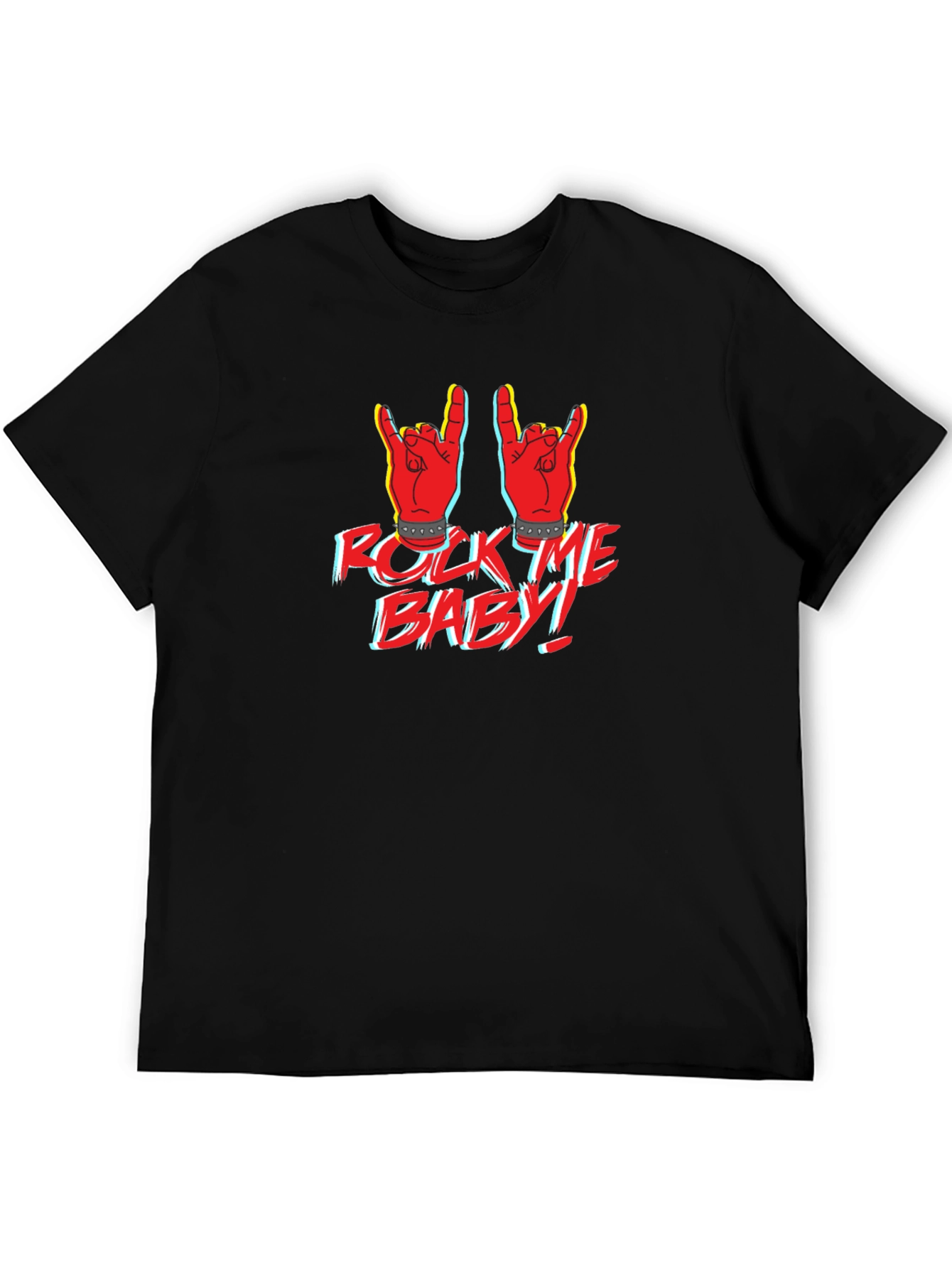 Rock Me Baby Graphic Print T-Shirt