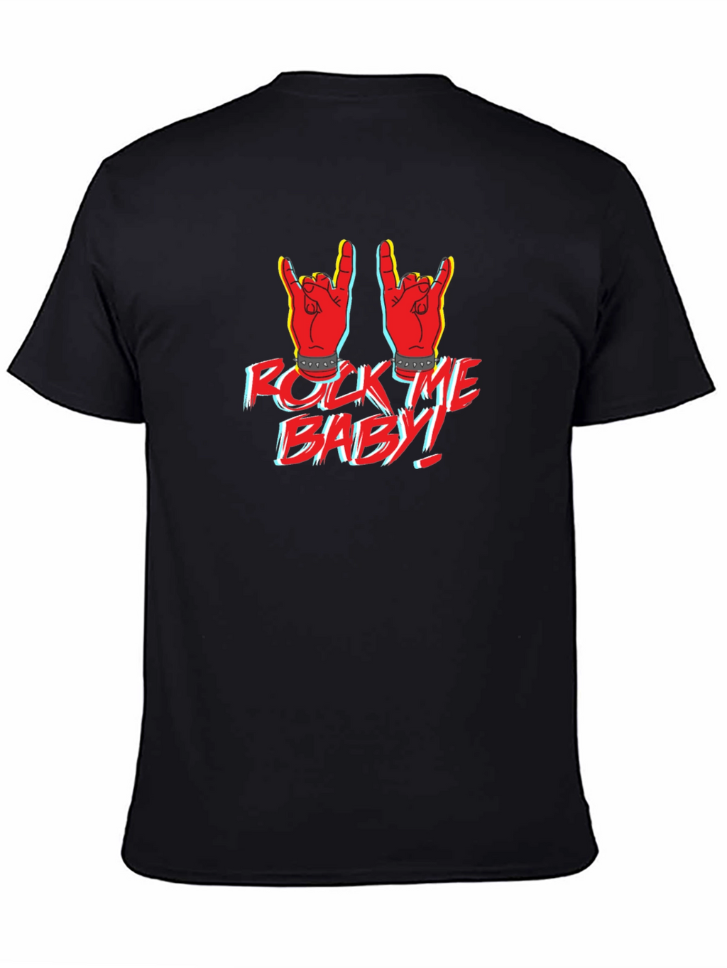 Rock Me Baby Graphic Print T-Shirt