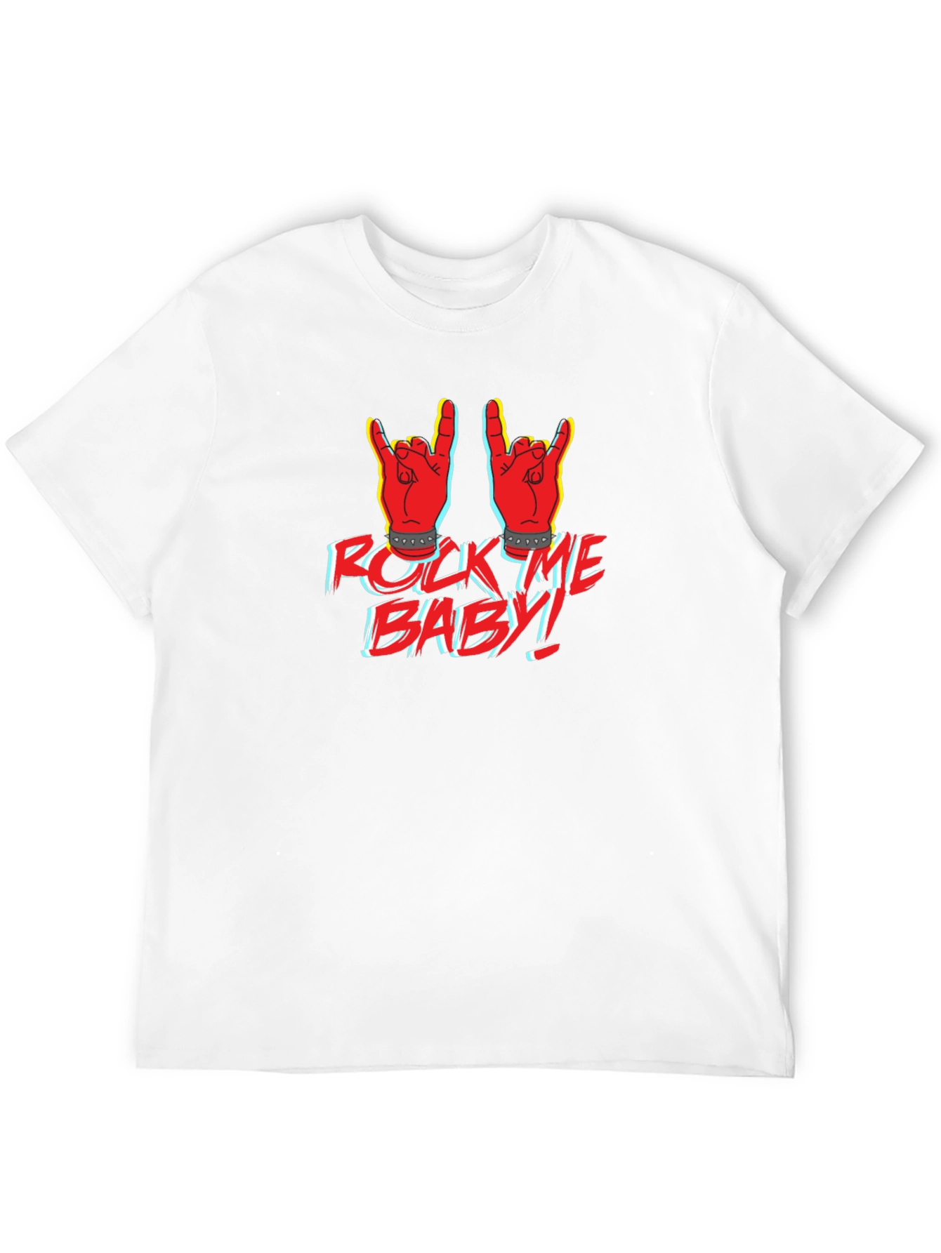 Rock Me Baby Graphic Print T-Shirt