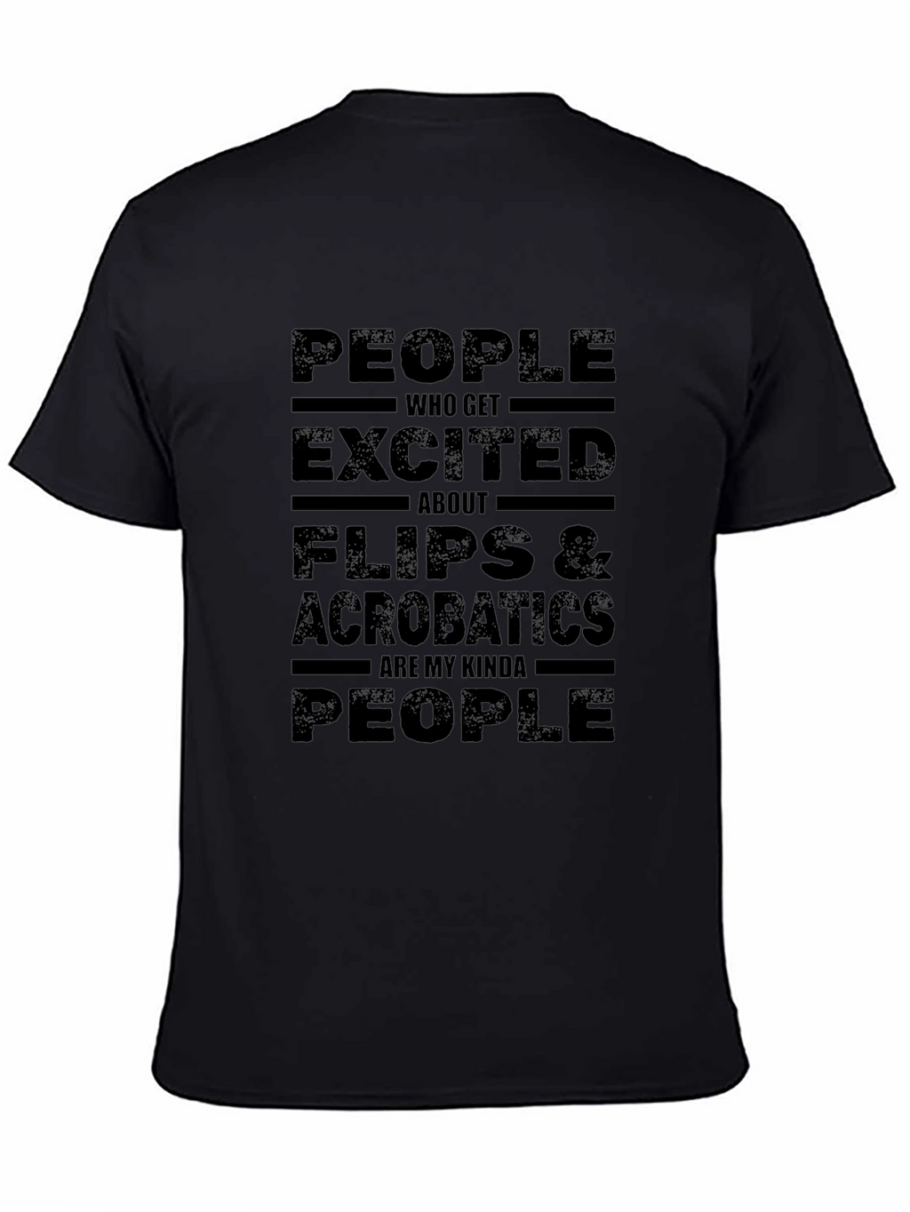 Flips & Acrobatics Enthusiast Graphic Tee
