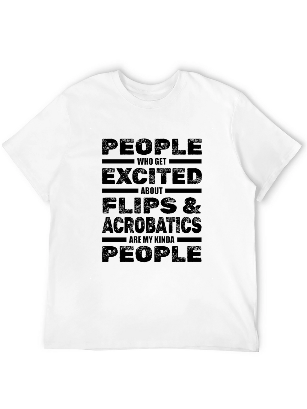 Flips & Acrobatics Enthusiast Graphic Tee