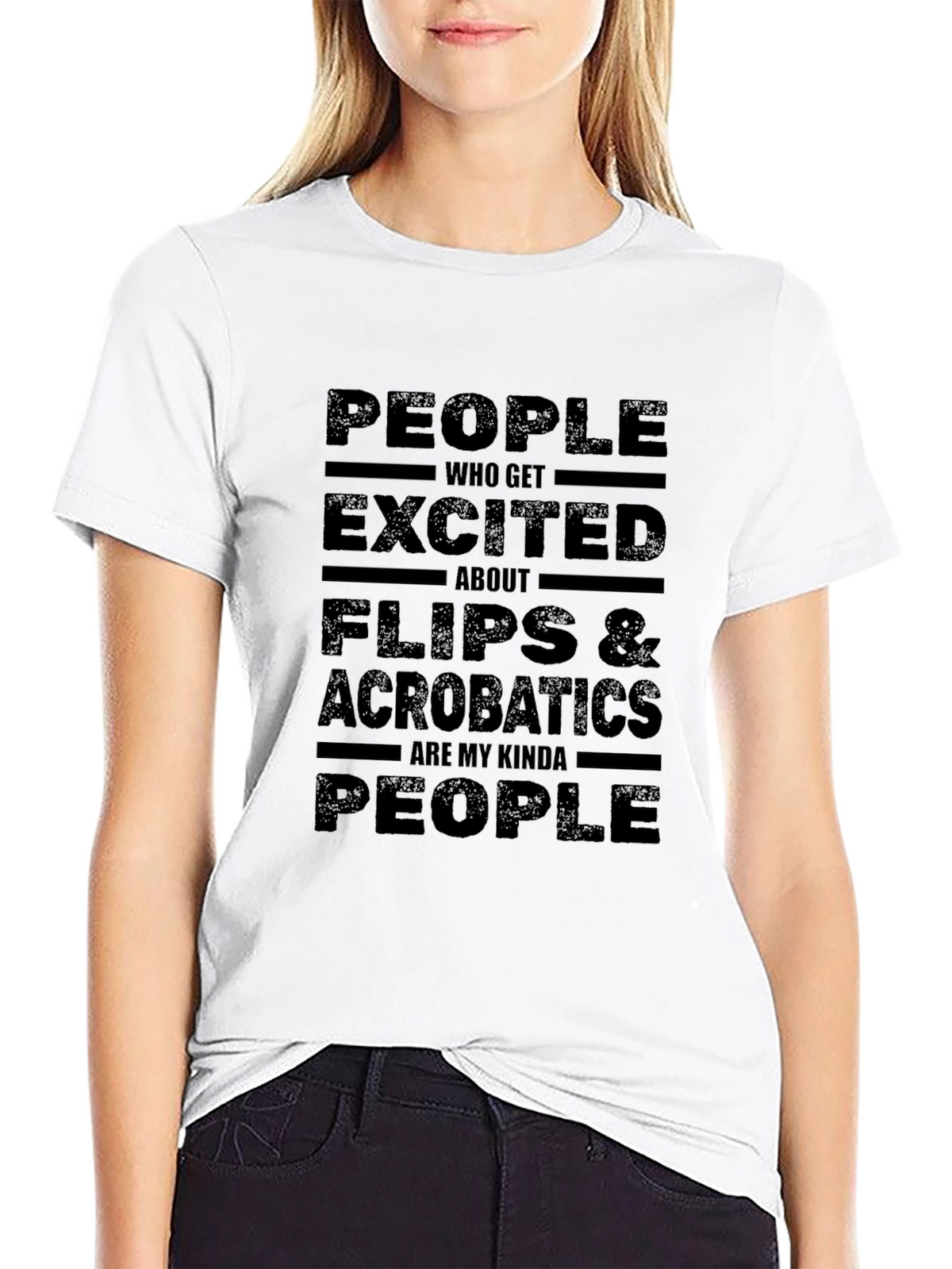 Flips & Acrobatics Enthusiast Graphic Tee