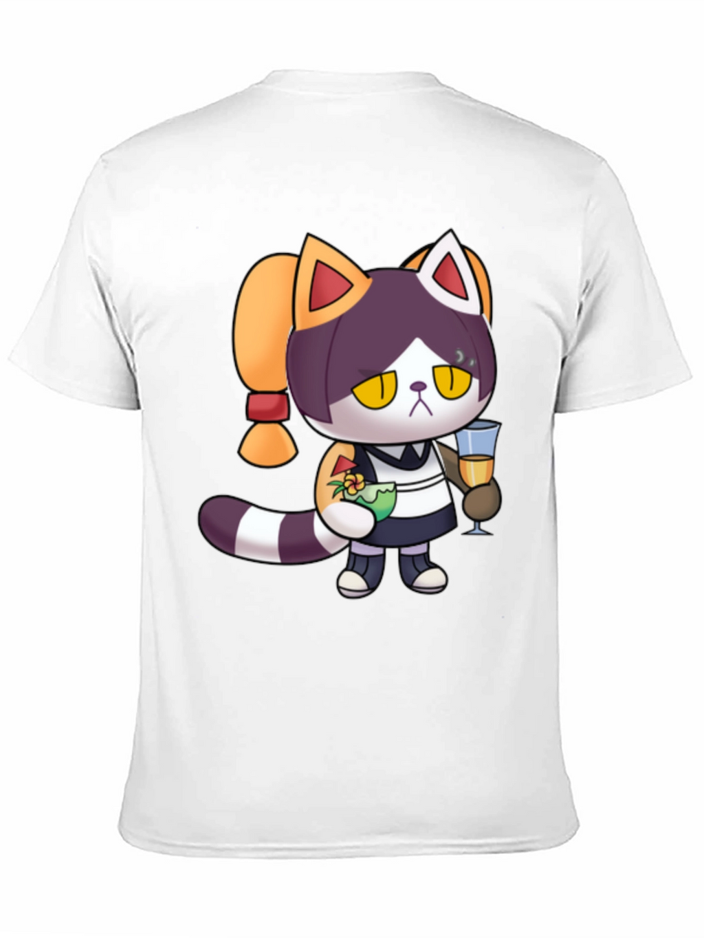 Cool Cat Bartender Graphic Tee