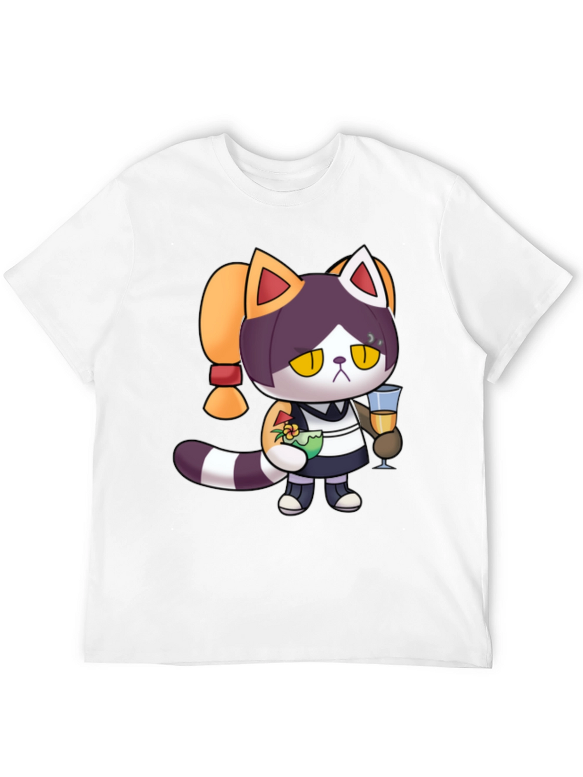 Cool Cat Bartender Graphic Tee