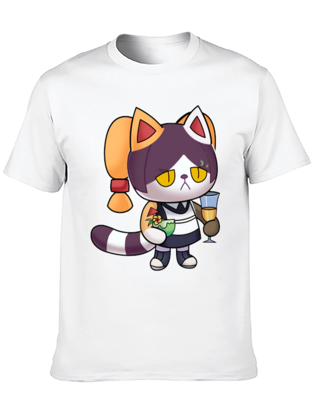 Cool Cat Bartender Graphic Tee