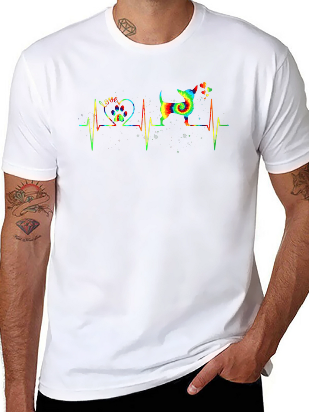 Dachshund Heartbeat Love T-Shirt