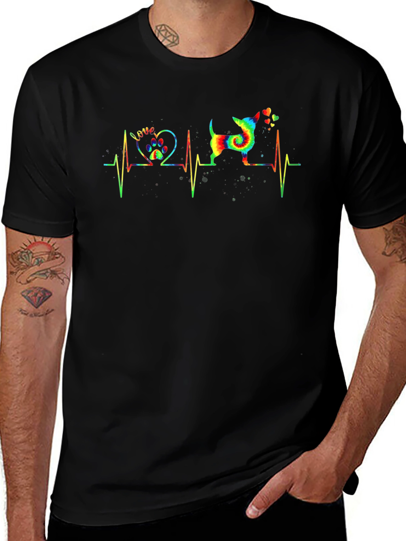 Dachshund Heartbeat Love T-Shirt