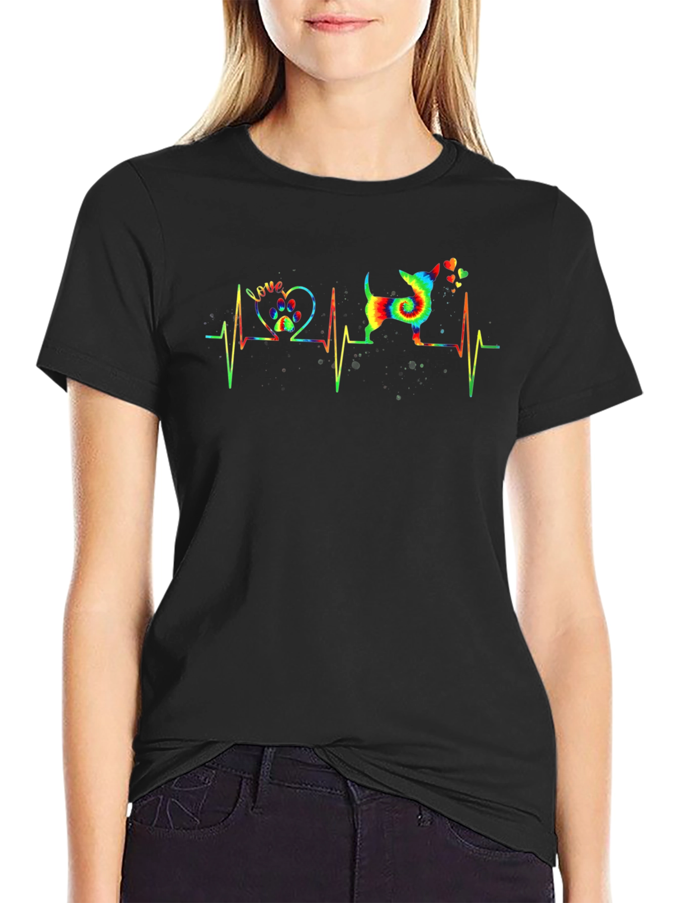 Dachshund Heartbeat Love T-Shirt