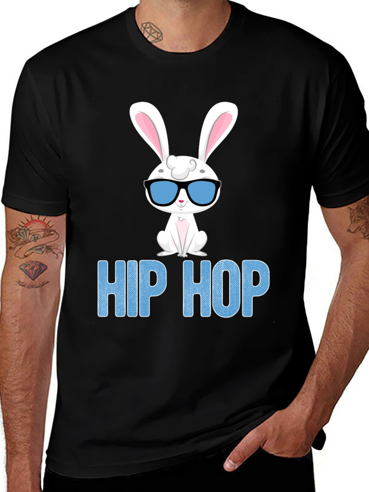 Hip Hop Easter Bunny T-Shirt