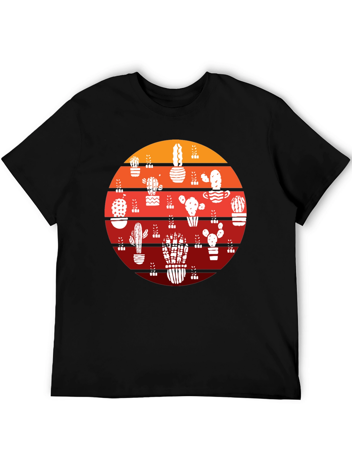 Cactus Sunset Graphic T-Shirt