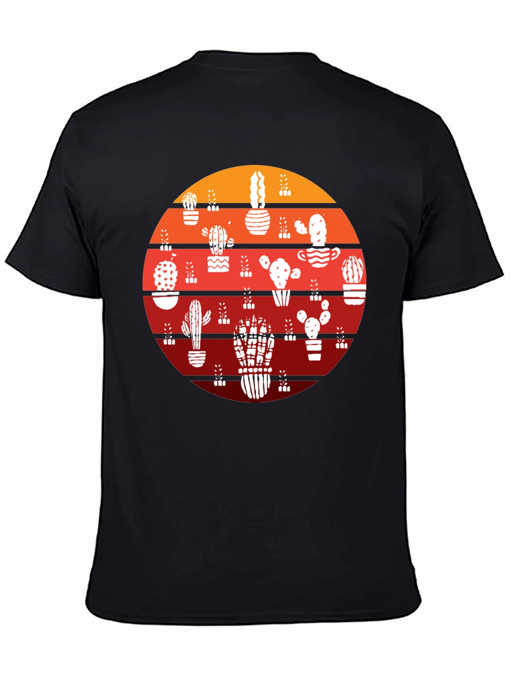 Cactus Sunset Graphic T-Shirt