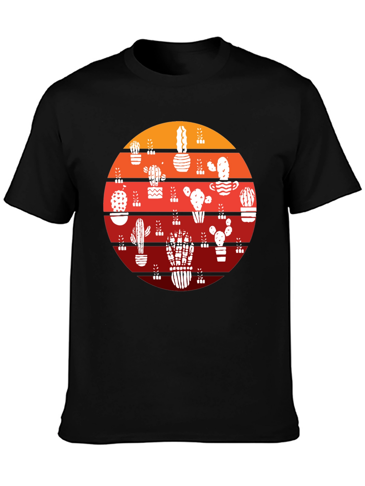 Cactus Sunset Graphic T-Shirt
