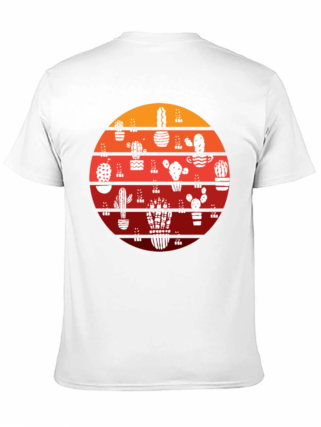 Cactus Sunset Graphic T-Shirt