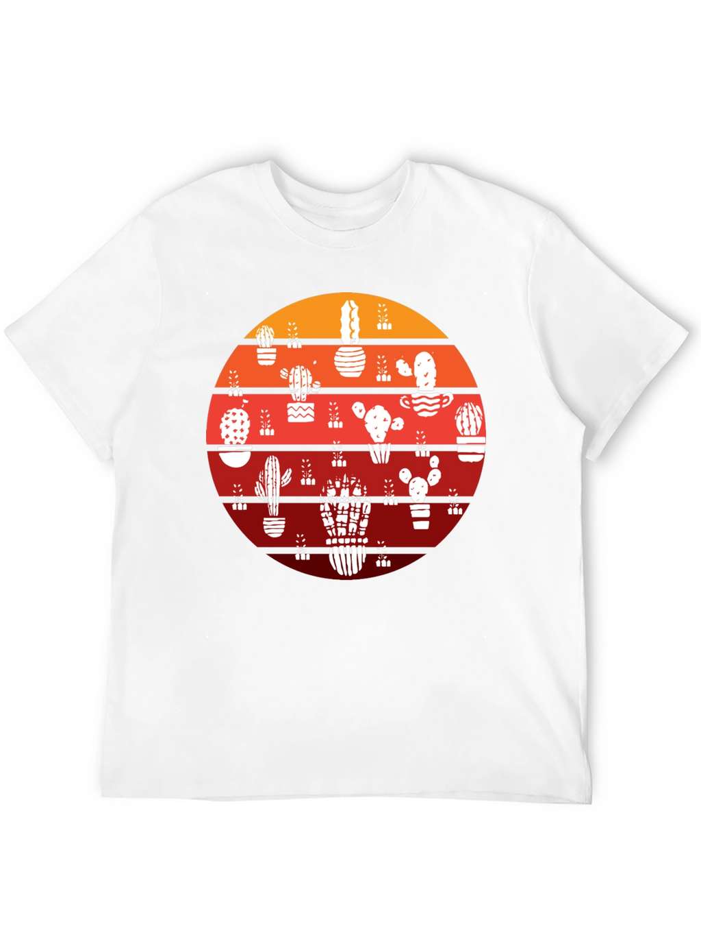 Cactus Sunset Graphic T-Shirt