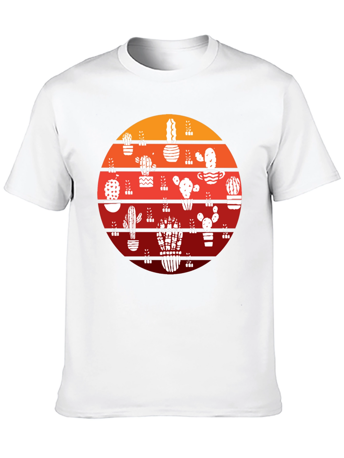 Cactus Sunset Graphic T-Shirt