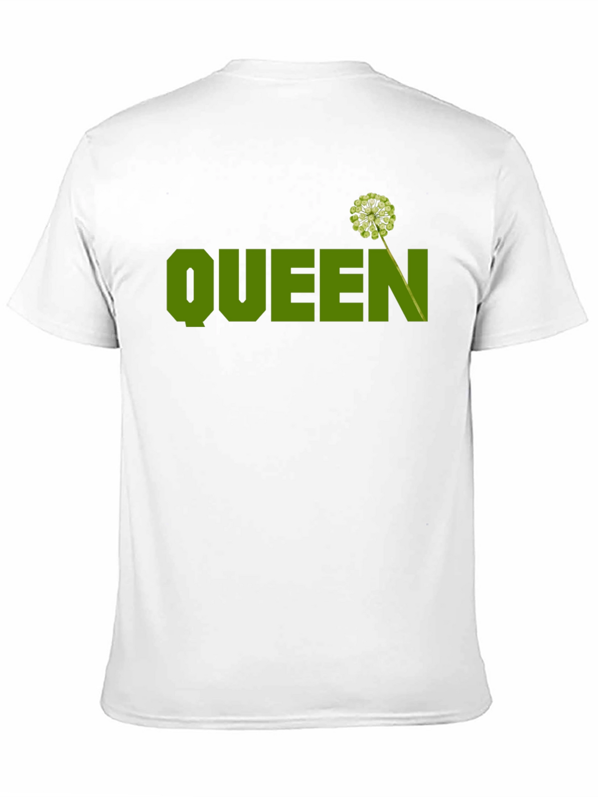 Queen T-Shirt - Black with Green Graphic