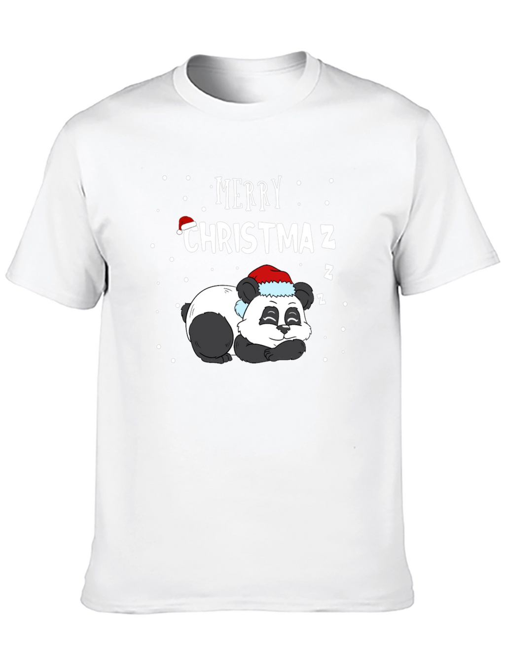 Merry Christmas Panda T-Shirt