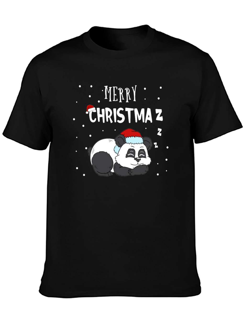 Merry Christmas Panda T-Shirt
