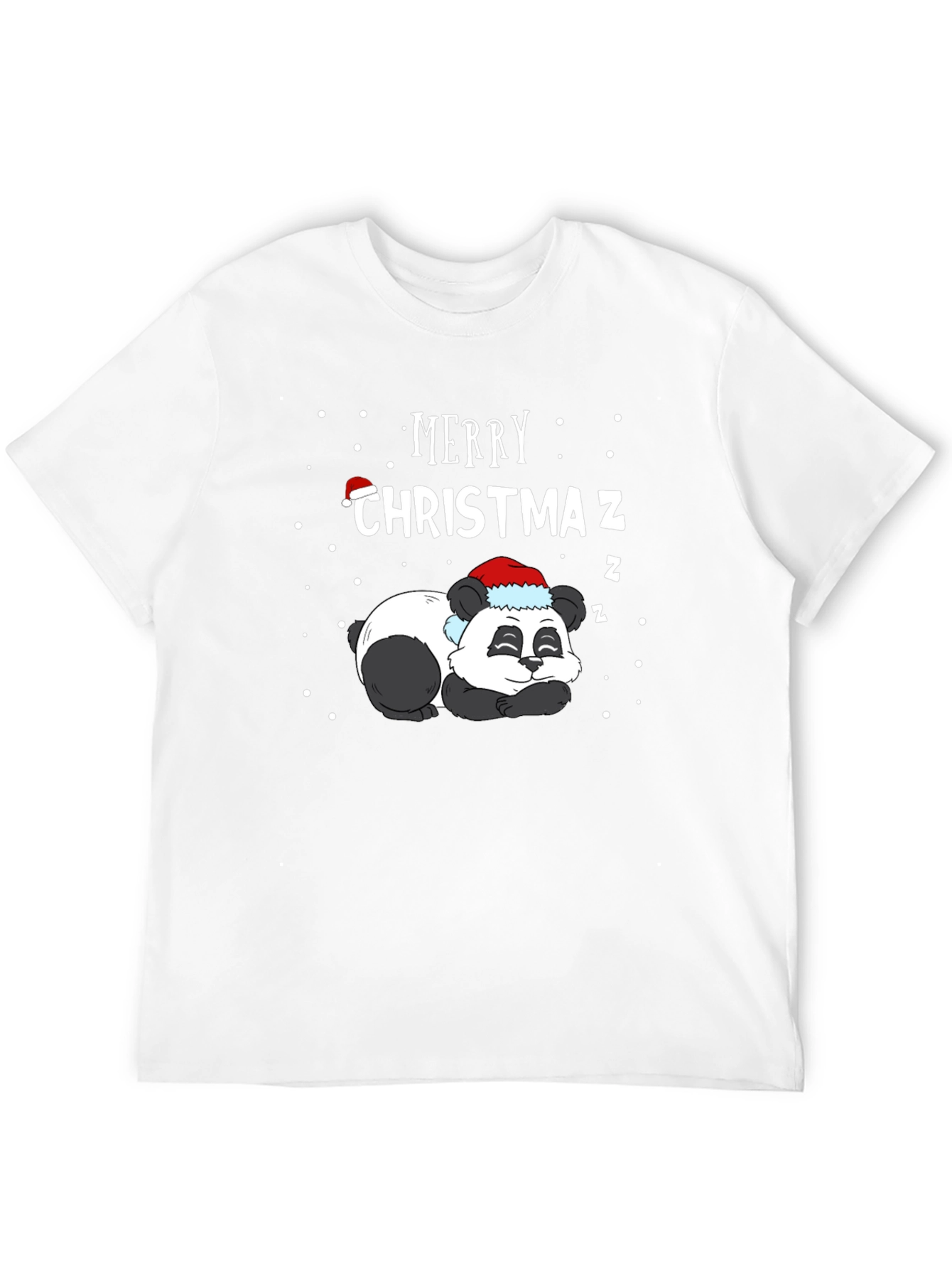Merry Christmas Panda T-Shirt