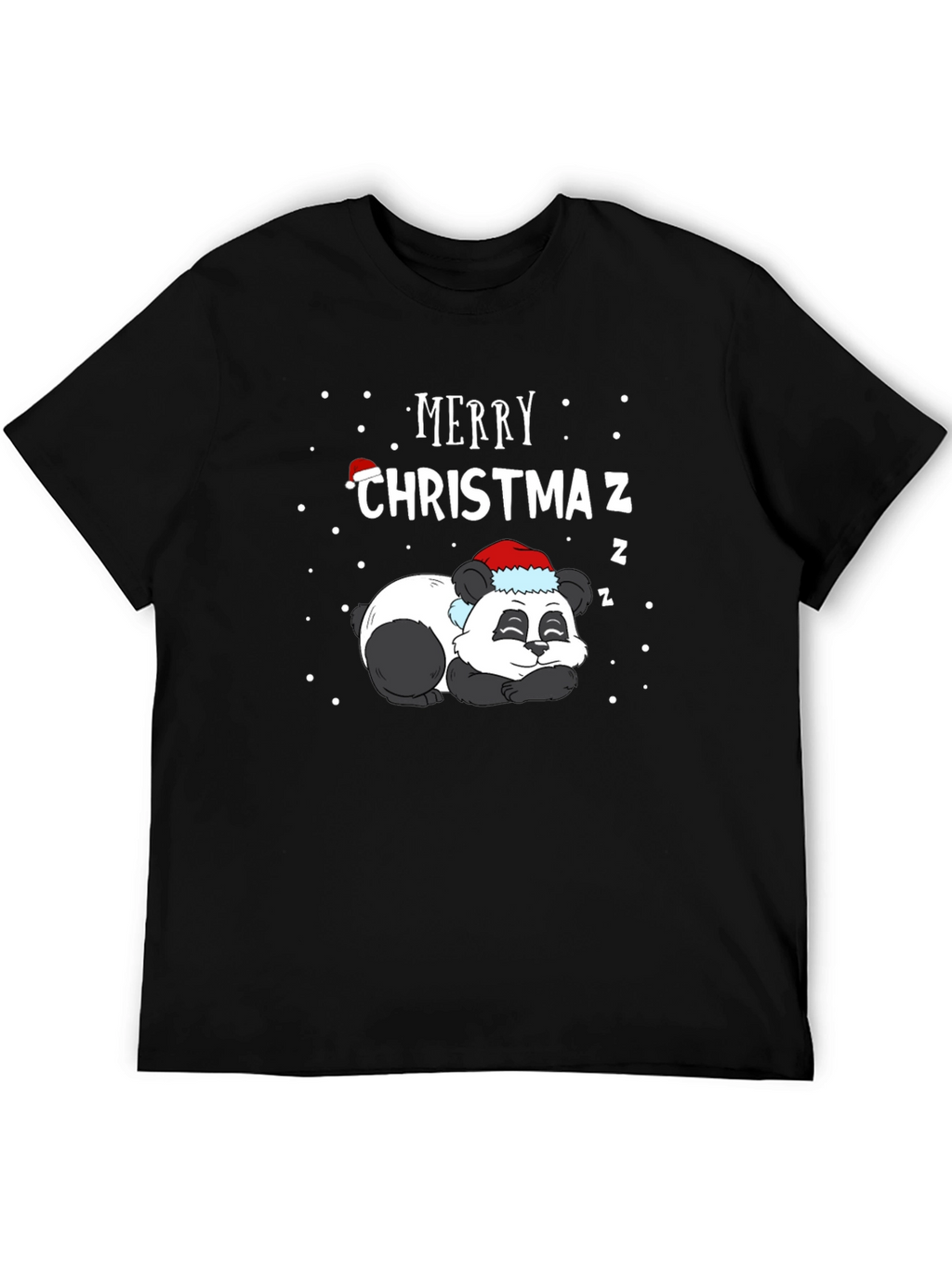 Merry Christmas Panda T-Shirt