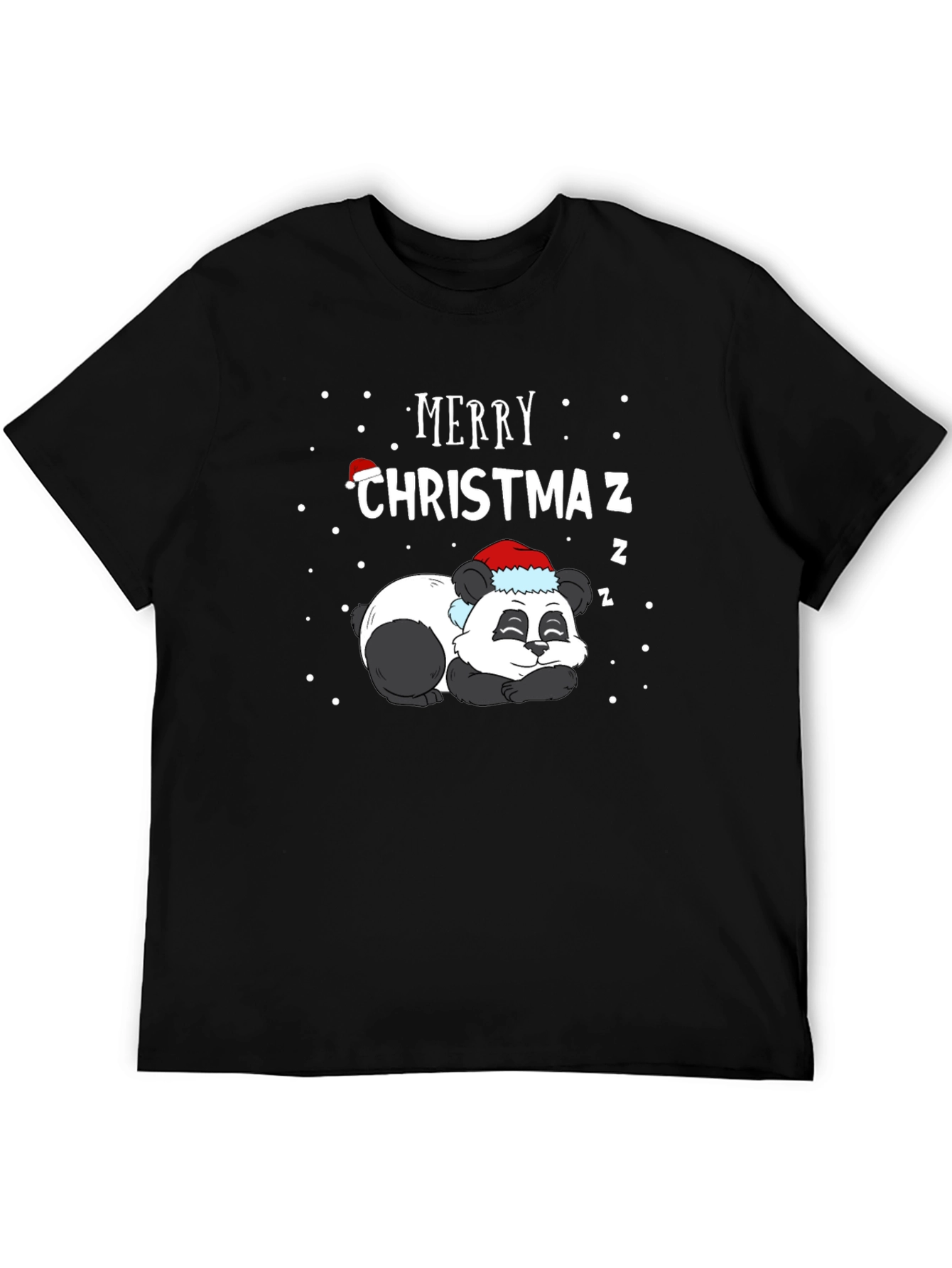 Merry Christmas Panda T-Shirt