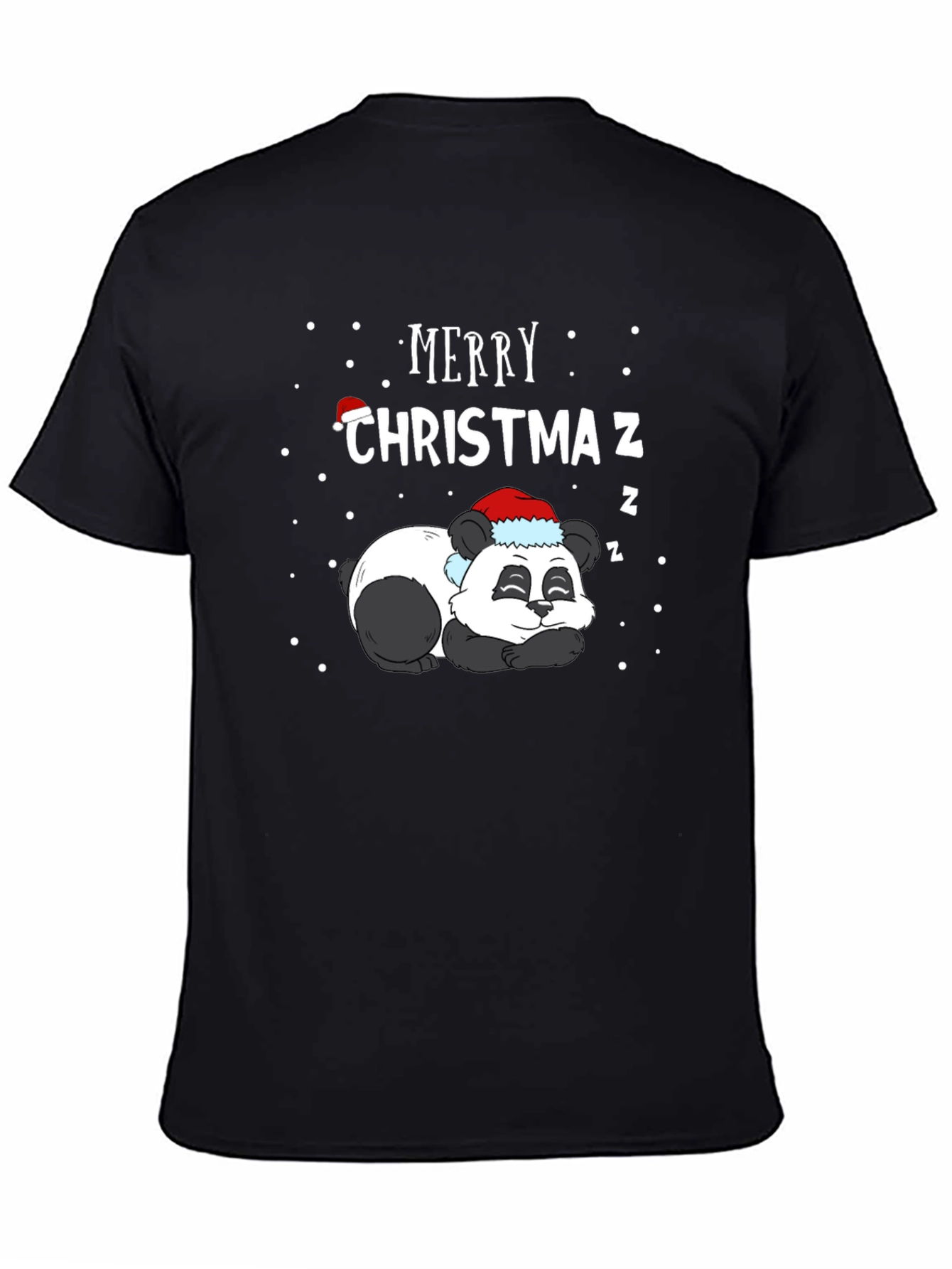 Merry Christmas Panda T-Shirt