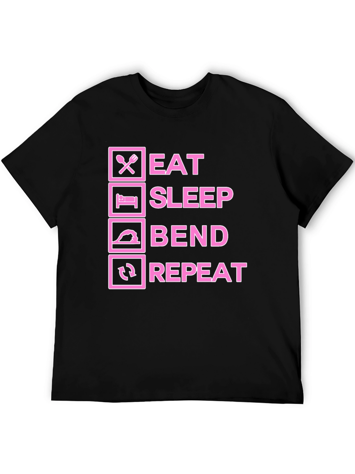 Eat Sleep Bend Repeat T-Shirt - Funny Welding Tee
