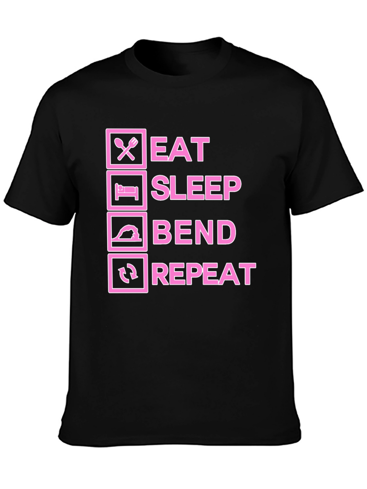 Eat Sleep Bend Repeat T-Shirt - Funny Welding Tee