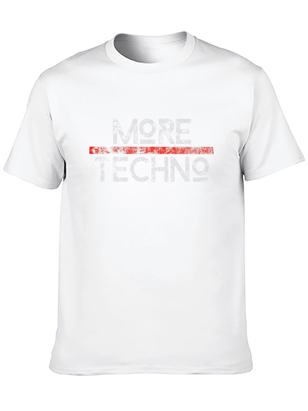 More Techno Black Graphic Tee