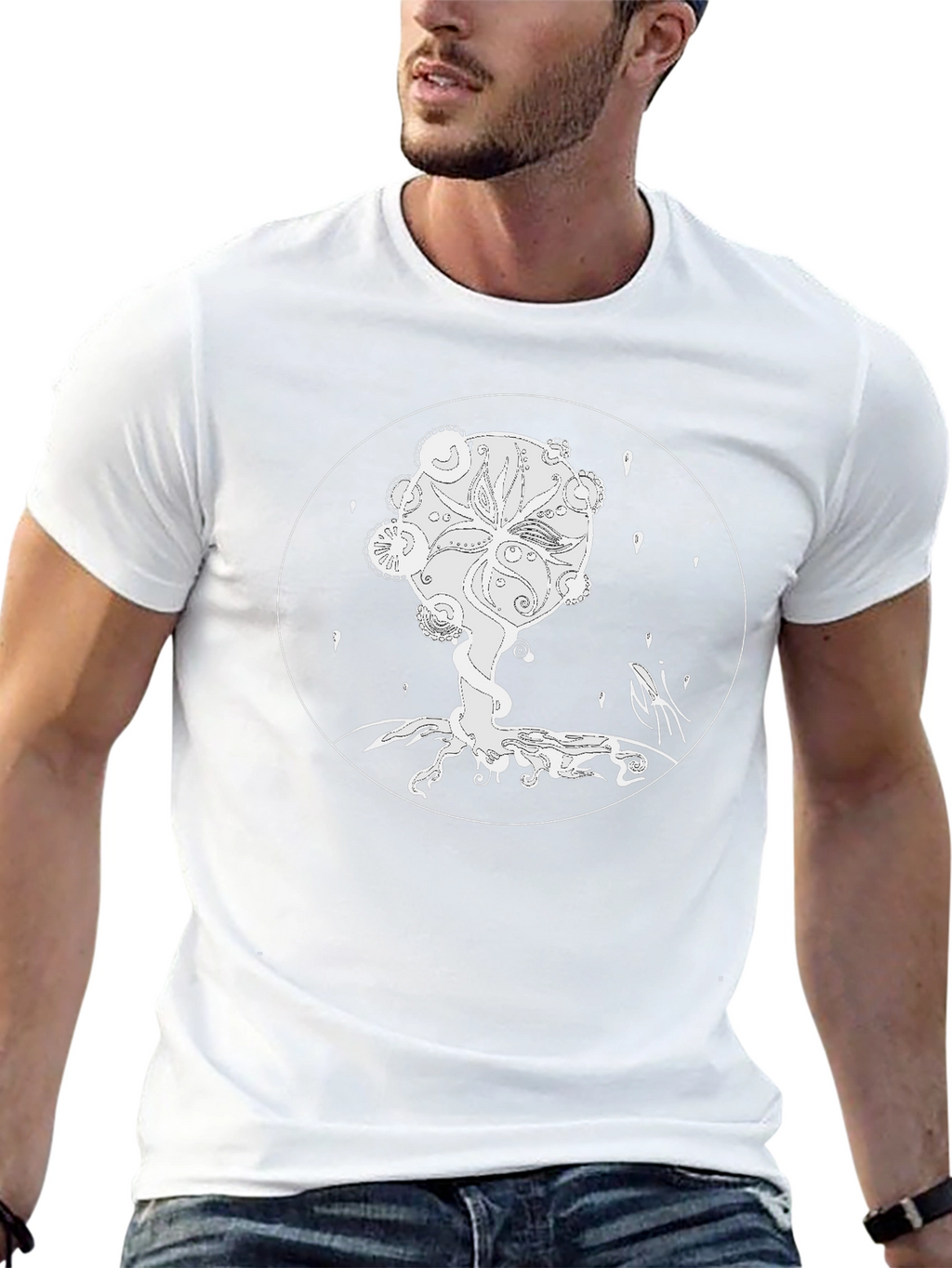 Tree of Life Black Graphic Tee
