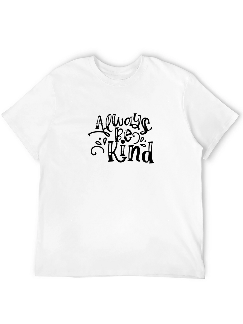 Always Be Kind Black Graphic Tee