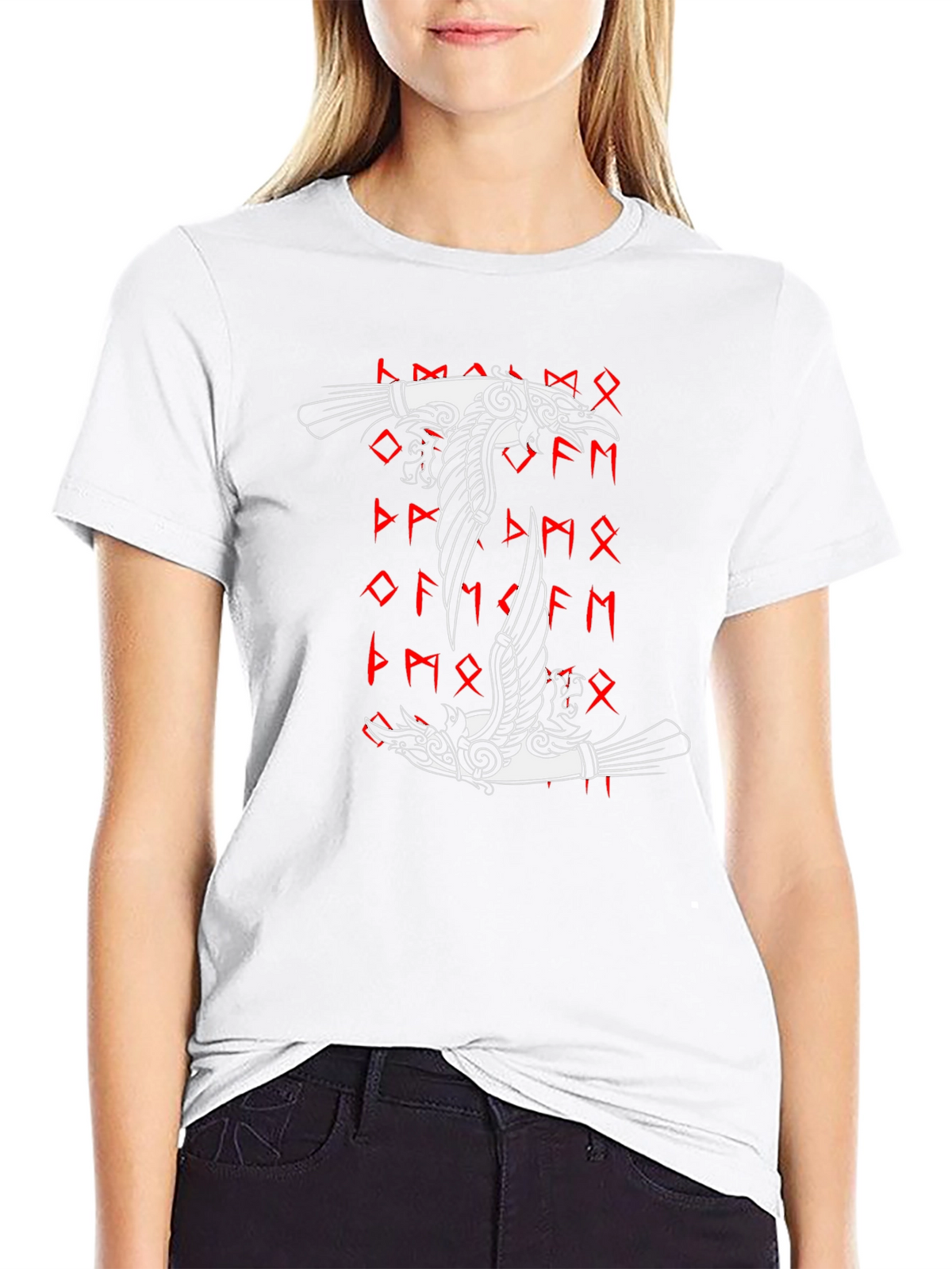 Viking Raven T-Shirt Norse Mythology Odin Ravens
