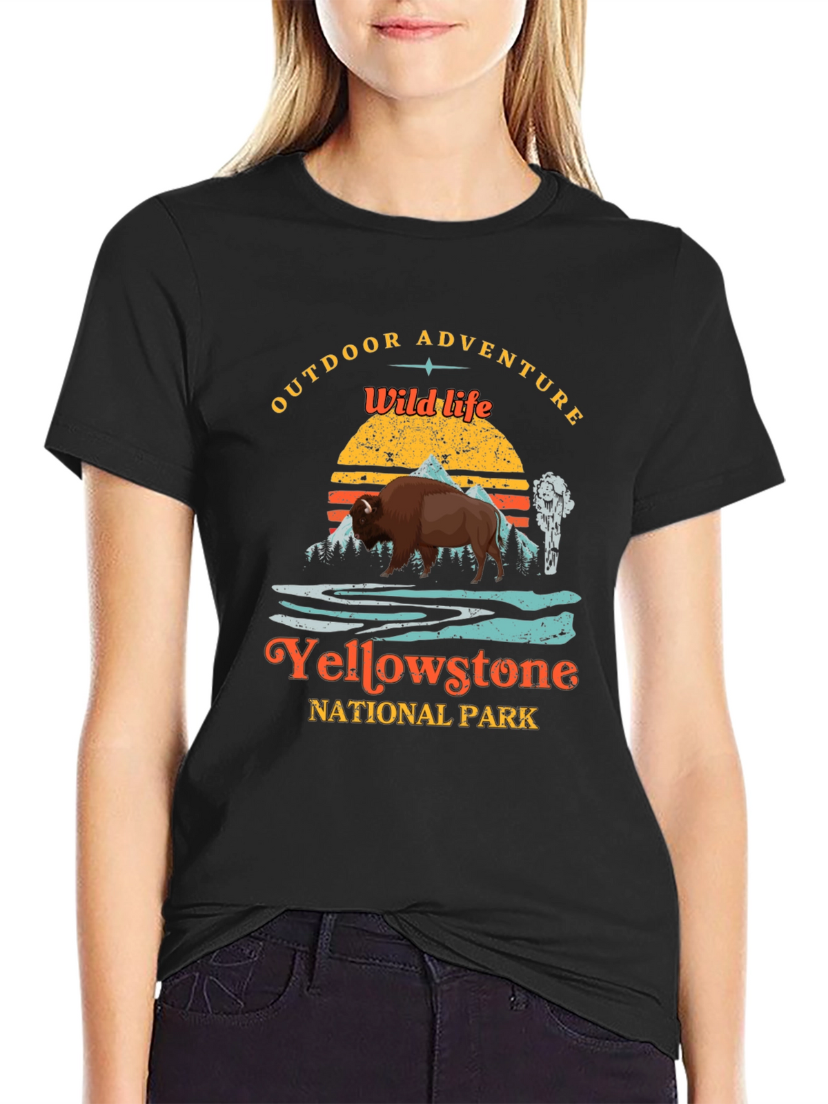 Yellowstone National Park Outdoor Adventure T-Shirt