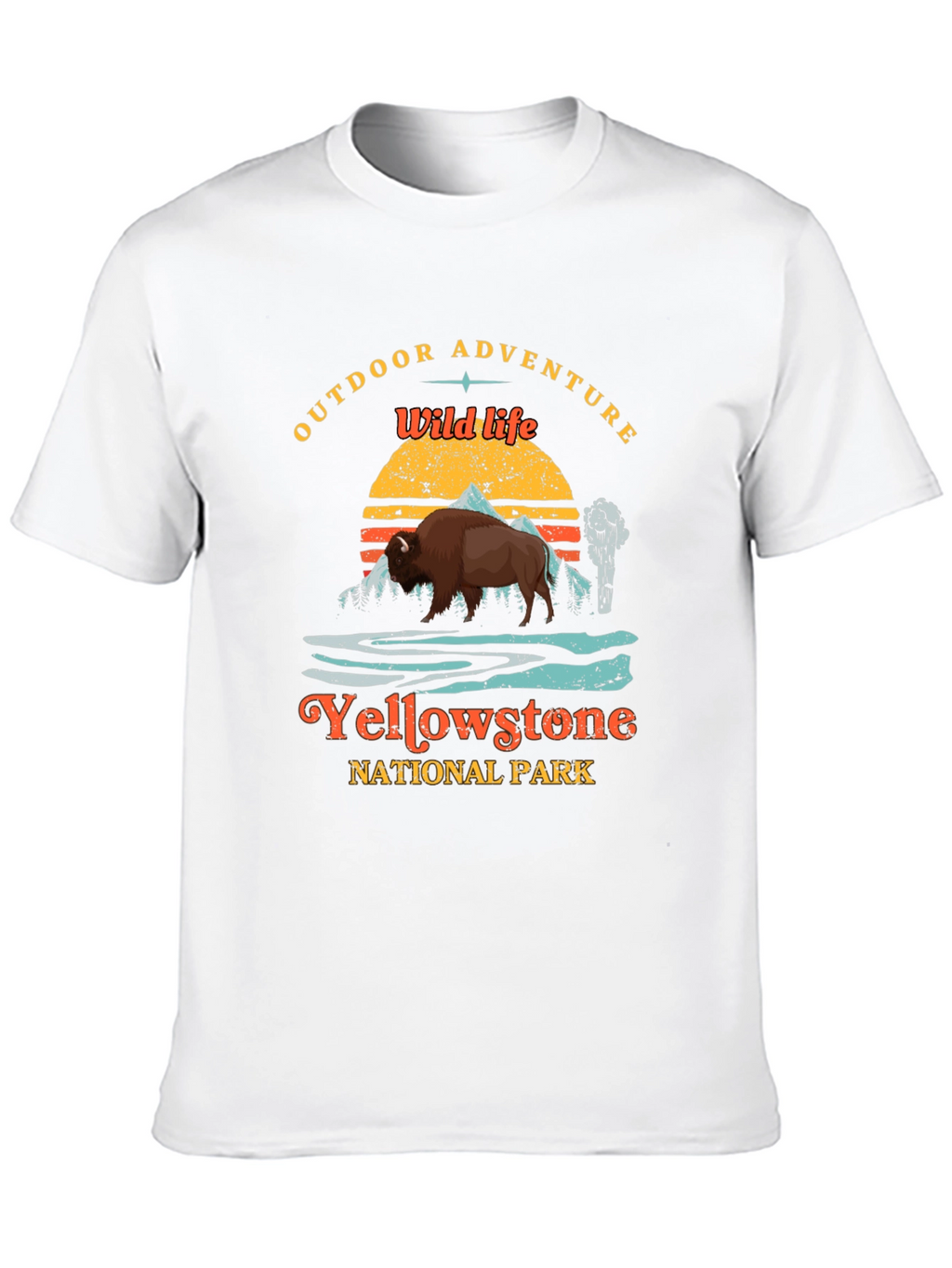 Yellowstone National Park Outdoor Adventure T-Shirt
