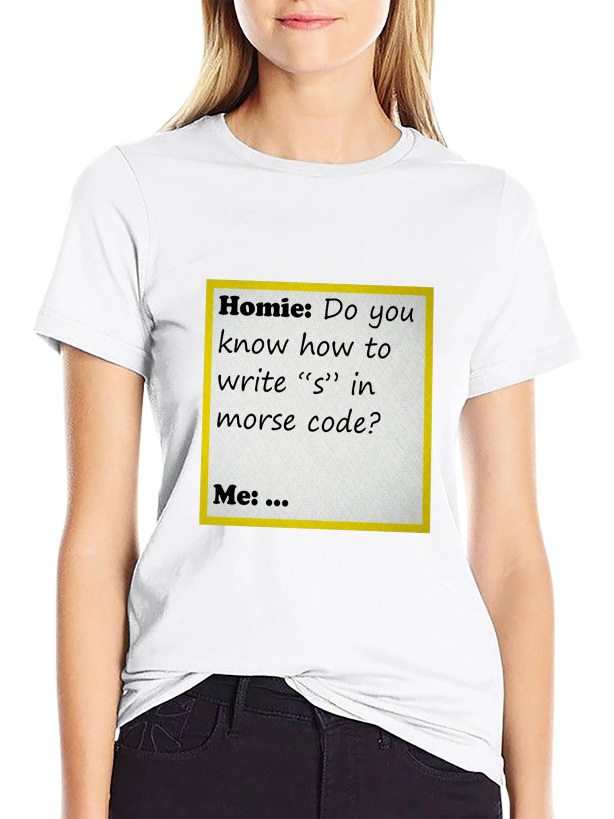 Morse Code Humor T-Shirt