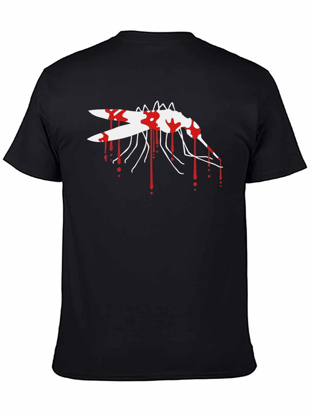Bloody Mosquito Graphic T-Shirt - Black