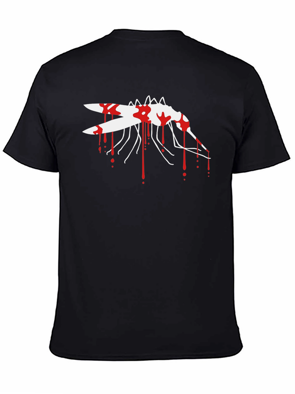 Bloody Mosquito Graphic T-Shirt - Black