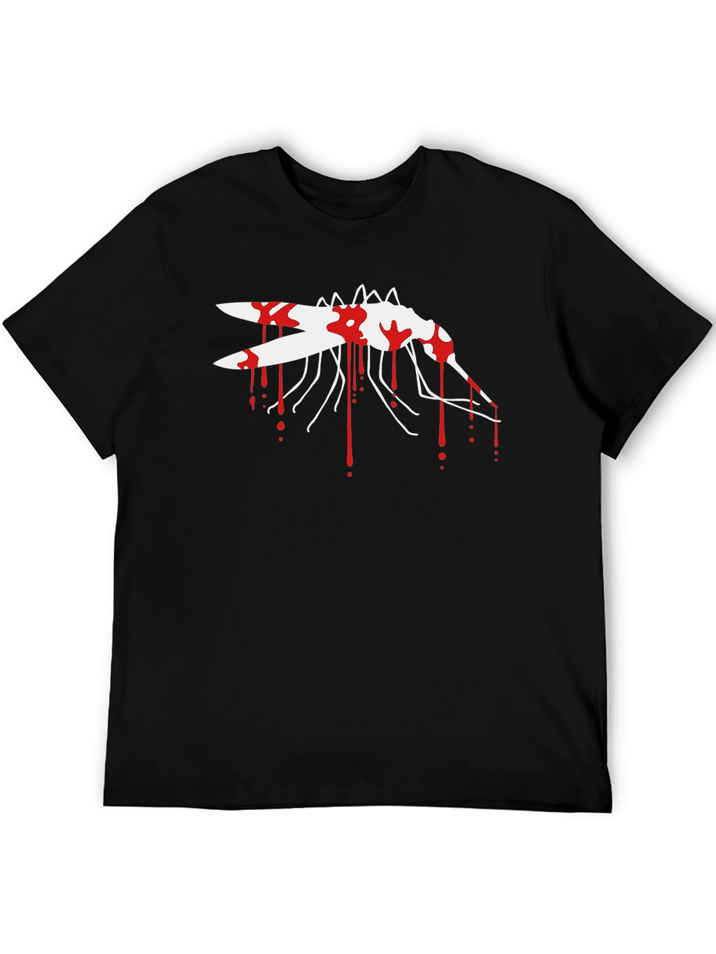 Bloody Mosquito Graphic T-Shirt - Black