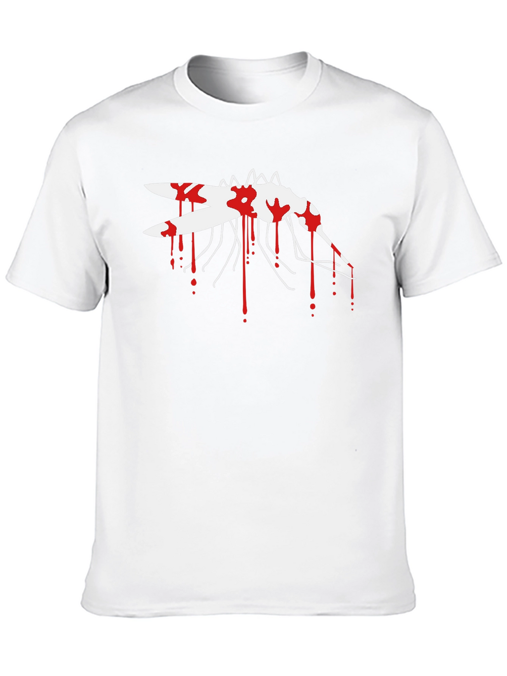 Bloody Mosquito Graphic T-Shirt - Black