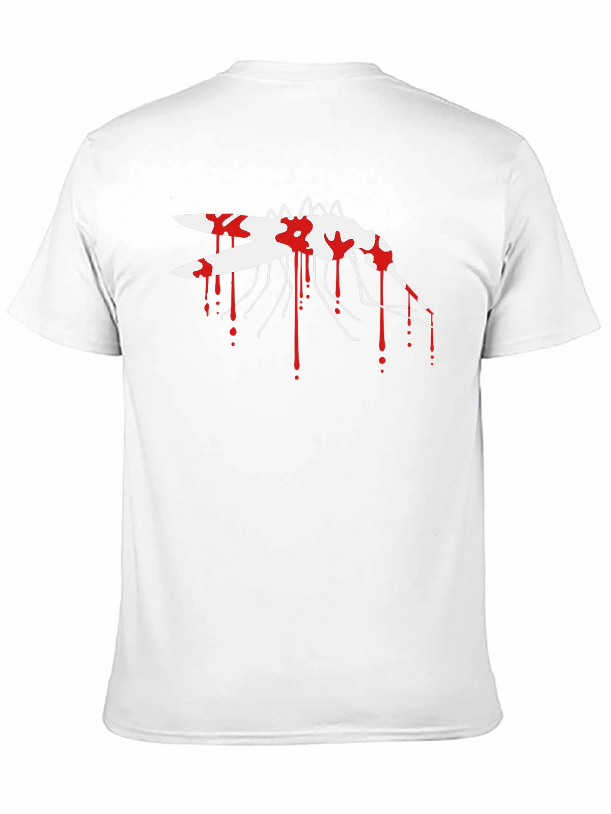 Bloody Mosquito Graphic T-Shirt - Black