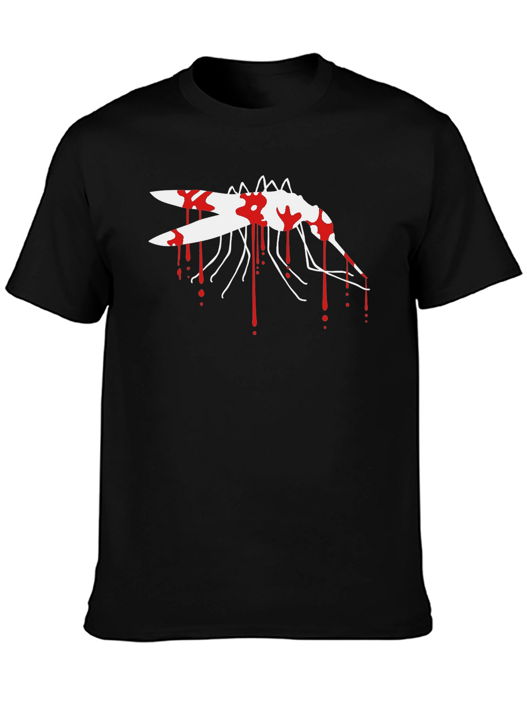 Bloody Mosquito Graphic T-Shirt - Black