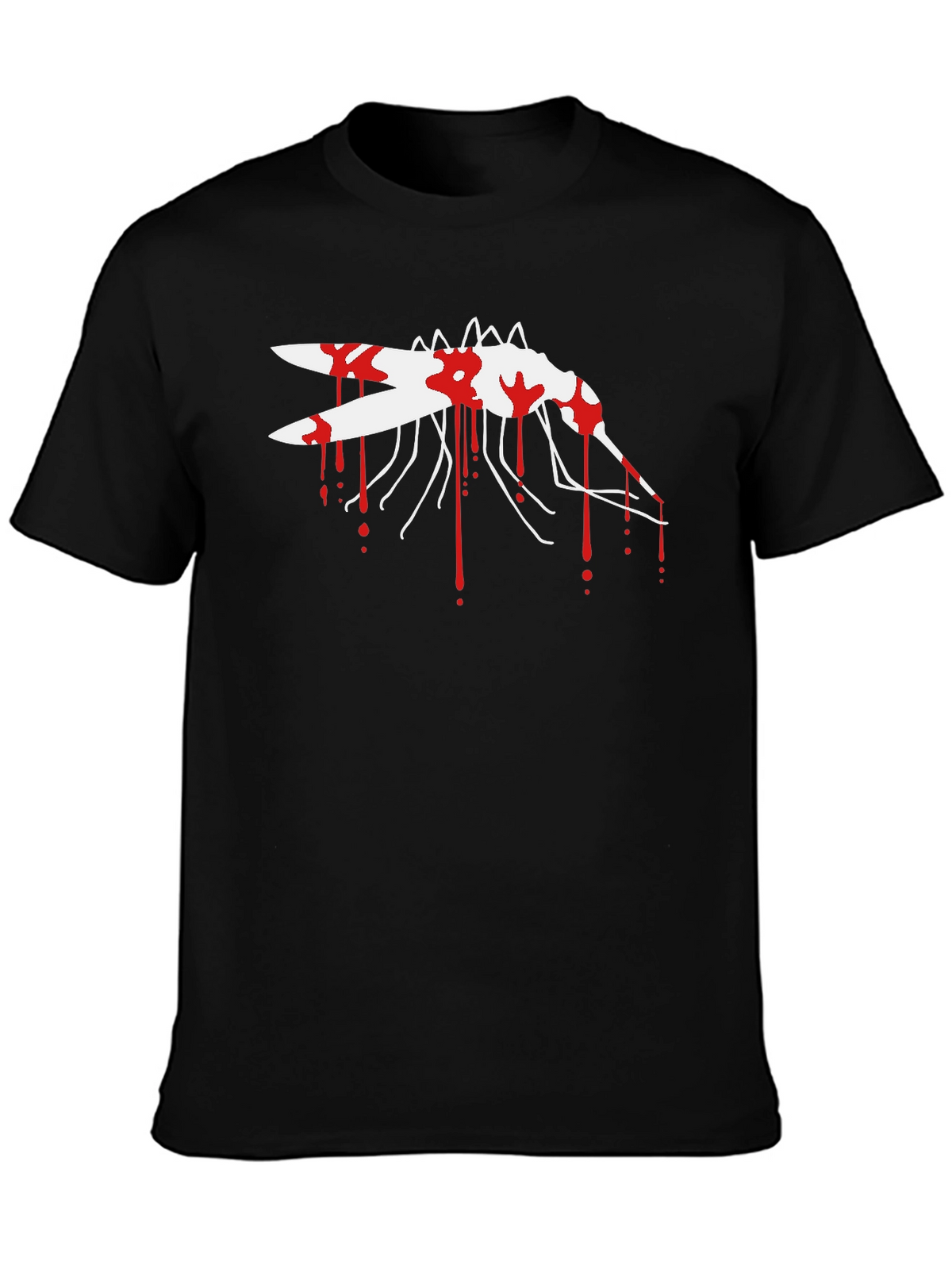 Bloody Mosquito Graphic T-Shirt - Black