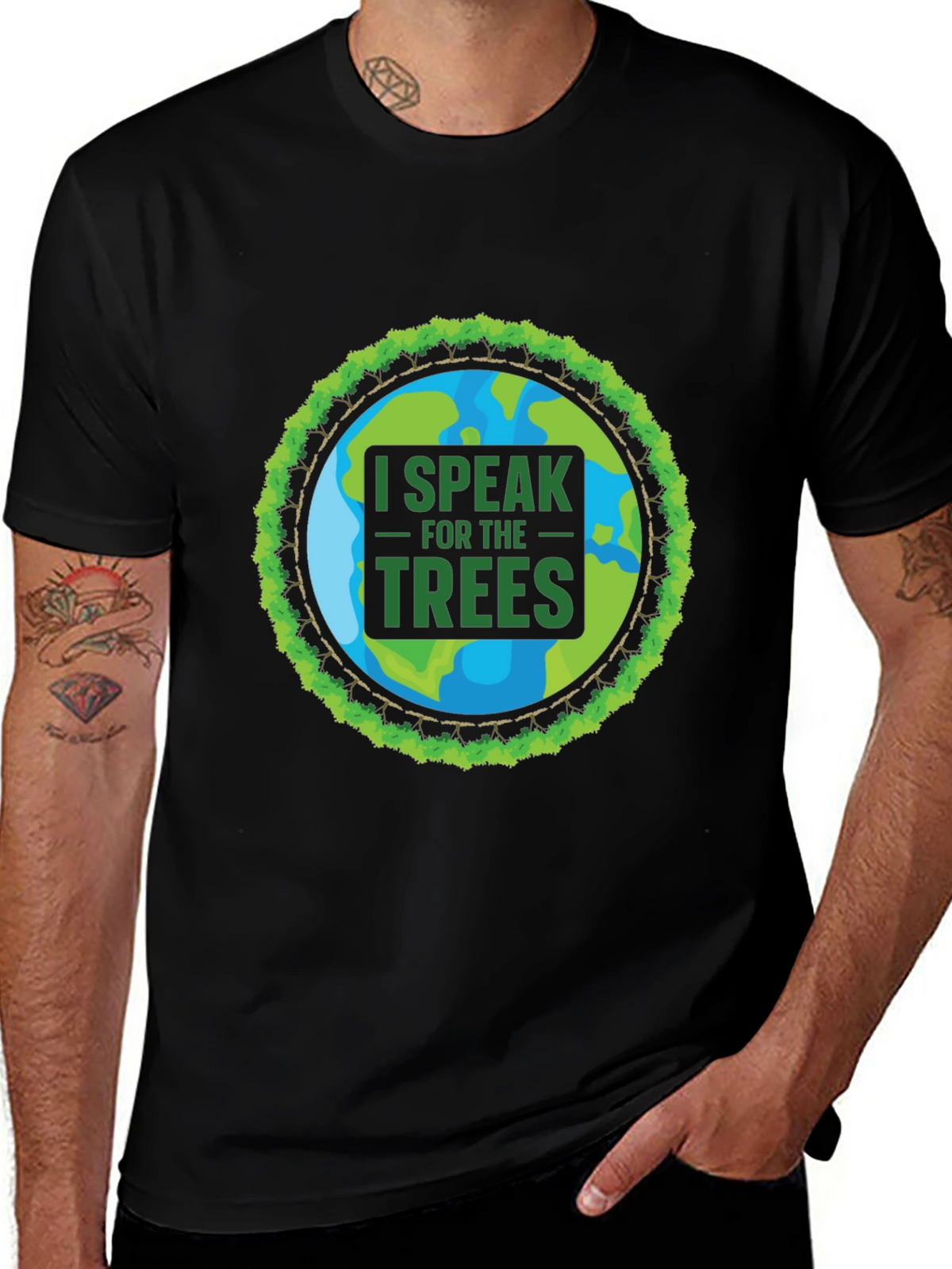 I Speak for the Trees Graphic Tee