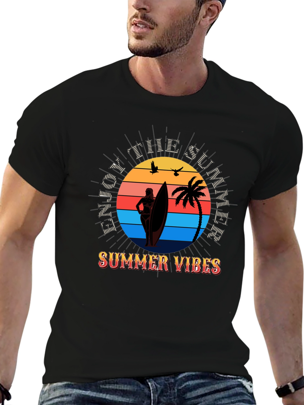 Summer Vibes Graphic T-Shirt