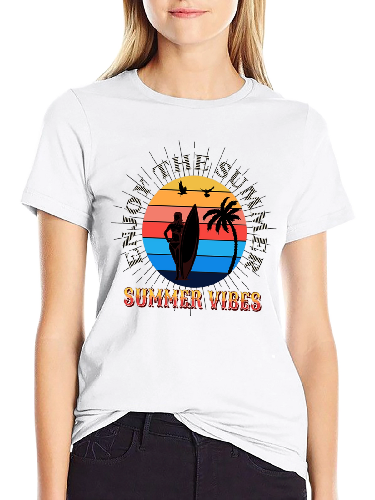 Summer Vibes Graphic T-Shirt